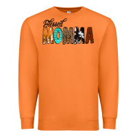 Carrot Blessed Momma Premium Sweatshirt - CowCowDesign