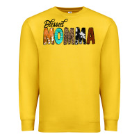 Lemon Blessed Momma Premium Sweatshirt - CowCowDesign