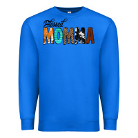 True Royal Blessed Momma Premium Sweatshirt - CowCowDesign