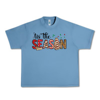 Pebble Blue tis the season christmas debbie cake Urban Heavy Tee - MaliasSmallBusiness