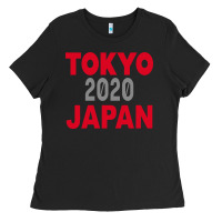 Black Tokyo 2020 Japan Ladies Tee - Bettercallsaul