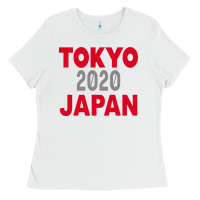 White Tokyo 2020 Japan Ladies Tee - Bettercallsaul