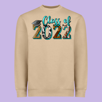 Class Of 2022 Graduation Heavyweight Sweatshirt Designed By Barkaloodesign