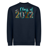 Navy class of 2022 graduation Heavyweight Sweatshirt - BarkalooDesign