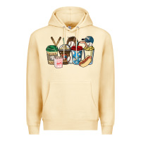 Pina Colada Baseball coffee cups Premium Hoodie - HowdyJamesFarm