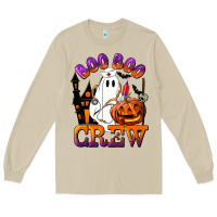 Mushroom Boo Boo Crew Nurse Long Sleeve Tee - LillyAllenDesigns