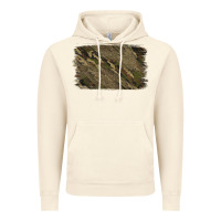 Vintage Artic Camouflage Glitter Background Vintage Hoodie - Jasminsmagicworld