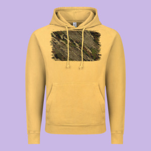 Camouflage Glitter Background Vintage Hoodie Designed By Jasminsmagicworld