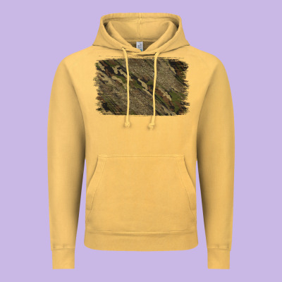 Camouflage Glitter Background Vintage Hoodie Designed By Jasminsmagicworld