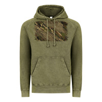 Vintage Olive Camouflage Glitter Background Vintage Hoodie - Jasminsmagicworld