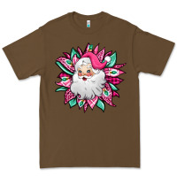 Cacao pink Christmas Santa Claus sunflower Premium Tee - Jasminsmagicworld