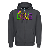 Smoke Love Louisiana Zipper Hoodie - HowdyJamesFarm
