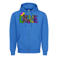 True Royal Love Louisiana Zipper Hoodie - HowdyJamesFarm