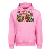 Fuchsia Pink fur mama Urban Hoodie - CowhideDigitalArt