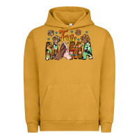 Pigment Peanut Butter fur mama Urban Hoodie - CowhideDigitalArt