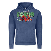Vintage Denim scrub life Vintage Hoodie - MaliasSmallBusiness