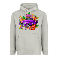 Moon Dust mardi gras truck olivia Heavyweight Hoodie - OliviaCreatesArt
