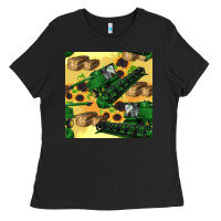 Harvester Seamless Pattern Ladies Tee | Teevron