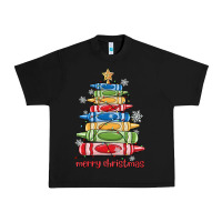 Black crayons tree christmas Urban Heavy Tee - MaliasSmallBusiness