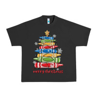 Pigment Black crayons tree christmas Urban Heavy Tee - MaliasSmallBusiness