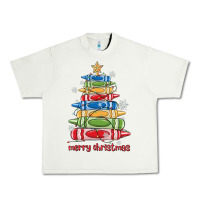 Pistachio crayons tree christmas Urban Heavy Tee - MaliasSmallBusiness