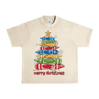 Sandshell crayons tree christmas Urban Heavy Tee - MaliasSmallBusiness