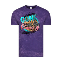 Cloud Purple gone racing Vintage Tee - MaliasSmallBusiness