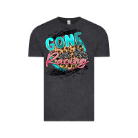 Vintage Black gone racing Vintage Tee - MaliasSmallBusiness