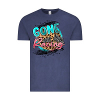 Vintage Denim gone racing Vintage Tee - MaliasSmallBusiness