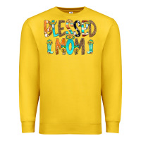 Lemon Blessed Mom Premium Sweatshirt - CowCowDesign