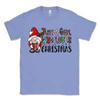 Colony Blue just a girk who loves christmas Classic Tee - CowhideDigitalArt
