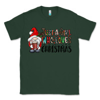 Sports Green just a girk who loves christmas Classic Tee - CowhideDigitalArt