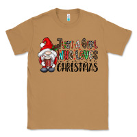 Toasted Coconut just a girk who loves christmas Classic Tee - CowhideDigitalArt