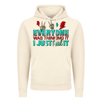 Vintage Artic everyone was thinking it i just said Vintage Hoodie - NancyCooperArtShop