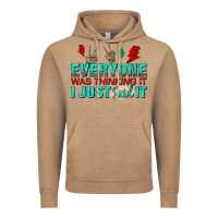 Vintage Coffee everyone was thinking it i just said Vintage Hoodie - NancyCooperArtShop