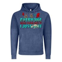 Vintage Denim everyone was thinking it i just said Vintage Hoodie - NancyCooperArtShop