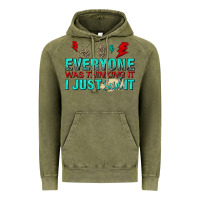 Vintage Olive everyone was thinking it i just said Vintage Hoodie - NancyCooperArtShop
