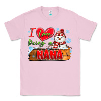 Bubblegum Pink i love being a nana Classic Tee - MaliasSmallBusiness