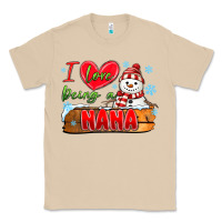 Mushroom i love being a nana Classic Tee - MaliasSmallBusiness