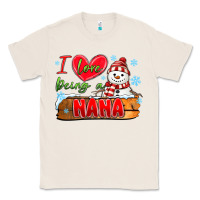 Natural i love being a nana Classic Tee - MaliasSmallBusiness
