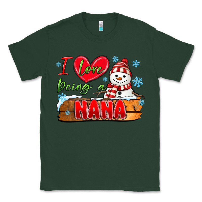 I Love Being A Nana Classic Tee by MaliasSmallBusiness | Teevron
