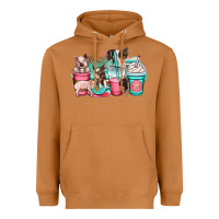 Meerkat pig coffee cups Heavyweight Hoodie - OliviaCreatesArt