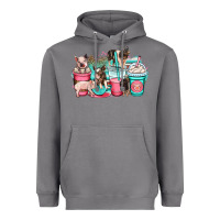 Storm pig coffee cups Heavyweight Hoodie - OliviaCreatesArt