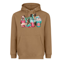Toasted Coconut pig coffee cups Heavyweight Hoodie - OliviaCreatesArt