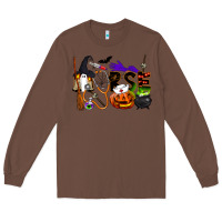Chestnut Halloween Nurse Long Sleeve Tee - LillyAllenDesigns