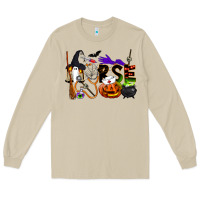 Mushroom Halloween Nurse Long Sleeve Tee - LillyAllenDesigns