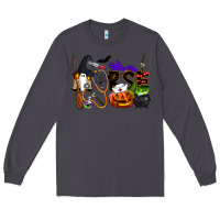 Smoke Halloween Nurse Long Sleeve Tee - LillyAllenDesigns