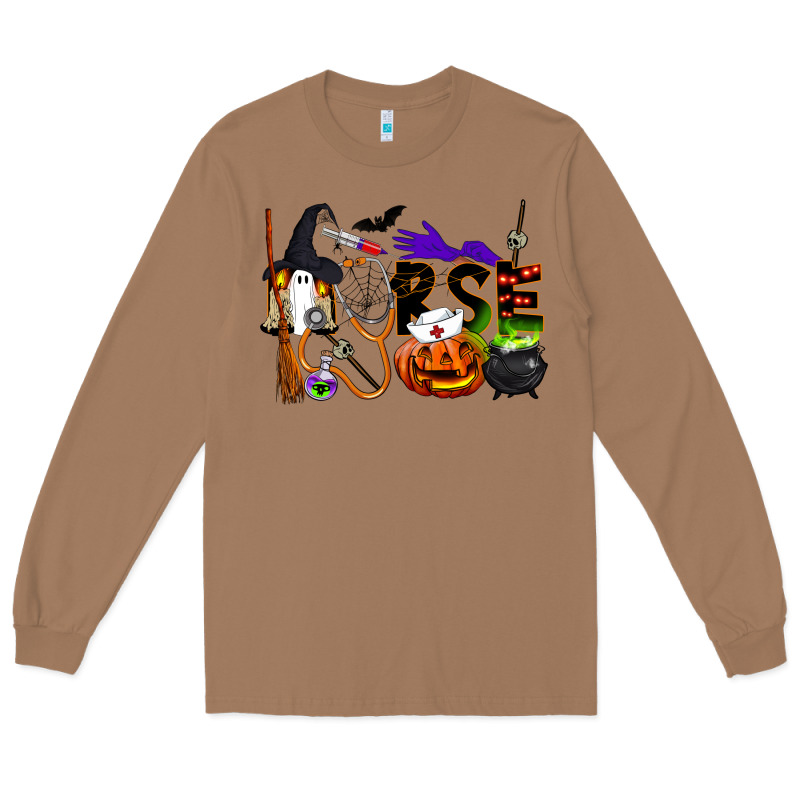 Halloween Nurse Long Sleeve Tee by LillyAllenDesigns | Teevron