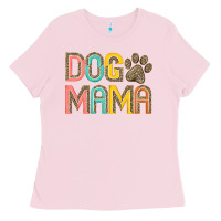 Bubblegum Pink dog mama Ladies Tee - JahusDesignShop