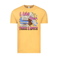 Vintage Mustard i like them thick and spicy Vintage Tee - MaliasSmallBusiness